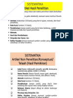 Sistematika Artikel Untuk JURNAL KARAKTER PPKN & IPS (J-KPI)