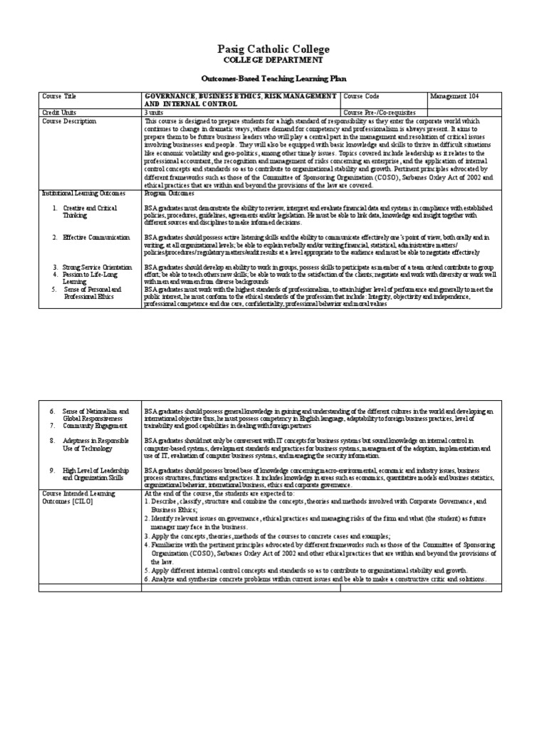 Mgt 104 gov bus eth and int control download free pdf corporate