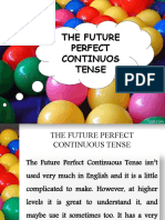 The Future Perfect Continuous Tense