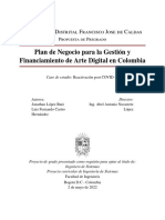 Plan de Negocio para La Gestión y Financiamiento de Arte Digital en Colombia