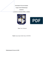 Universidad Da Vinci de Guatemala Campus Central Huehuetenango Catedrático: Licenciatura en Contaduría Pública y Auditoría