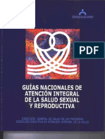 Guias Nacionales de Atención de Salud Sexual y Reproductiva Minsa 2004