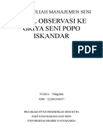 Ningrum Observasi Manajaemen-Seni