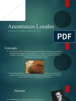 Anestésicos Locales