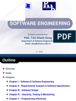 Software Engineering: Phd. Trần Khánh Dung