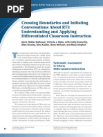 Download Crossing Boundaries and Initiating Conversations About RTI- Understanding and Applying Differentiated Classroom Instruction by SANDRA MENXUEIRO SN64156388 doc pdf