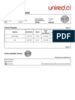 Comprobante de Pago: Estimado (A)