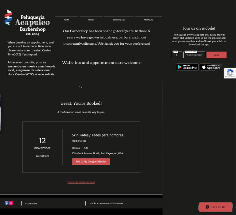 Acapulco Acapulco Peluqueria PDF Mobile Software Software