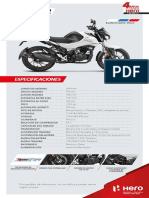 HUNK 160R: Especificaciones