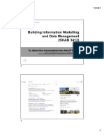 Building Information Modelling and Data Management (SKAB 3412)