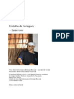 Trabalho de Português - Entrevista