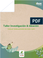 Taller Investigación & Ideación: Toolkit Embajadores Beyond CMPC