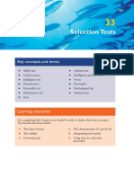 33 - Selection Tests