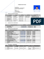 CV Fajar Saputra's Seafarer Curriculum Vitae