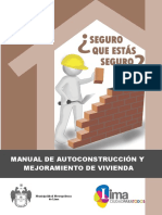 Manual de Autoconstruccion y Mejoramiento de Vivienda