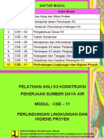 Daftar Modul: No. Kode Judul Modul