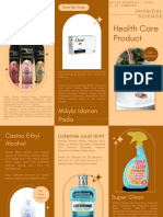 Beauty Product Brochure