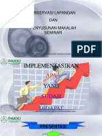 Observasi Lapangan DAN: Perkumpulan Ahli Keselamatan Konstruksi Indonesia (Pakki)