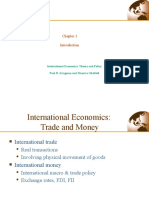 International Economics Introduction