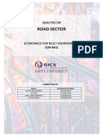 S1 - Economics Report - Roads