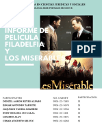 Informe de películas Filadelfia y Los Miserables