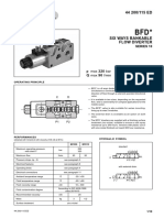 6-Way Bankable Flow Diverter Technical Specifications