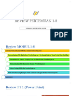 Review Pertemuan 1-8: Yudha Alif Auliya S.Kom, M.Kom