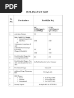 Download BSNL Data Card Tariff by gary4gar SN6415778 doc pdf