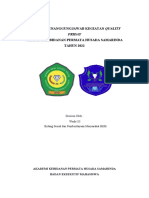 Laporan Penanggungjawab Kegiatan Quality Akademi Kebidanan Permata Husada Samarinda TAHUN 2022