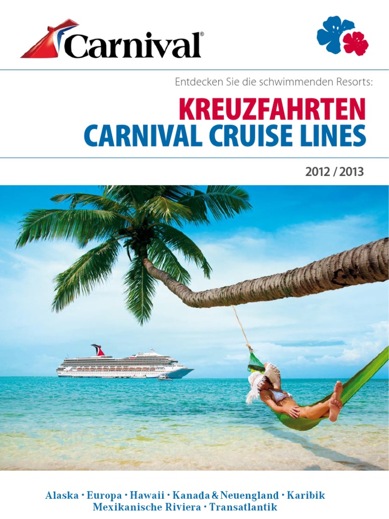 Carnival Cruise Lines Katalog 2012 2013 Schweiz De