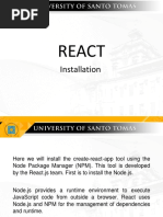 React: Installation