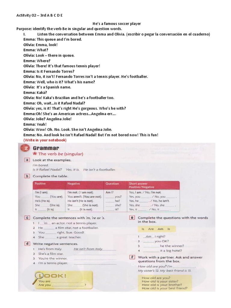 Worksheet 2 3rd PDF
