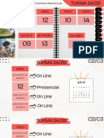 Datas Da Formação - Turma 2 C2-C3