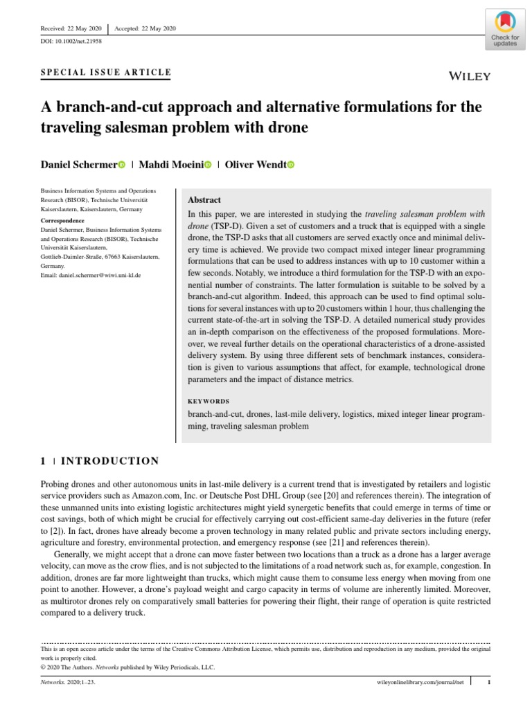 A branch and cut approach and alternative formulations for the