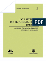 Teoría general del proceso: los sistemas de enjuiciamiento judicial