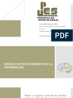 Modelo de Procesamiento de La Información