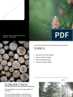 Climate Change: Presenter Name: Shinde Tushar Girish Roll No.: SYMEC220