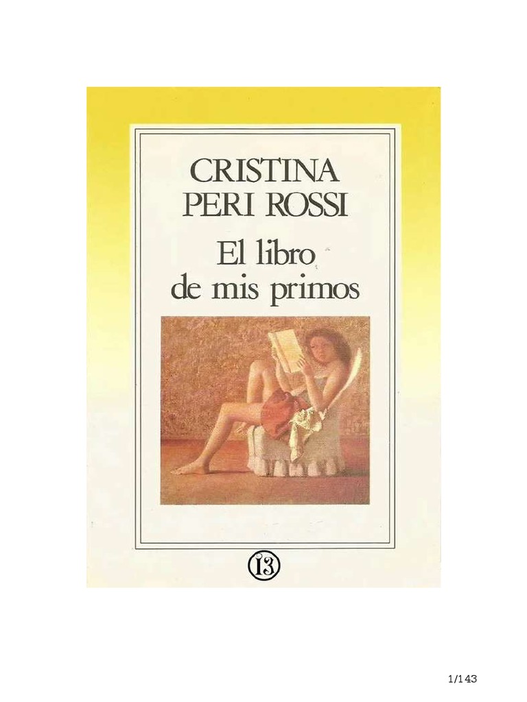 El Libro de Mis Primos - Cristina Peri Rossi | PDF | Prosa