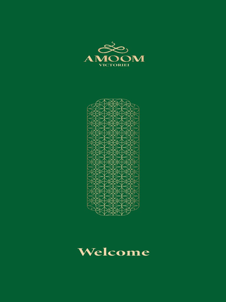 Menu Victoriei Amoom | PDF