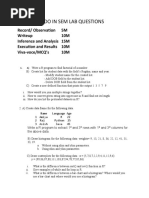 BDO - IN SEM LAB Questions