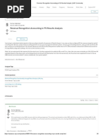 POC Method for SAP Project Progress Analysis | PDF | Cost | Valuation ...