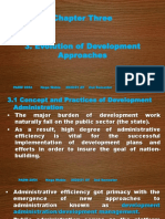 3 Chapter Three Emergence and Evolution of Development Approaches