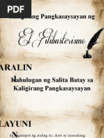 Kasaysayan NG El Fili | PDF