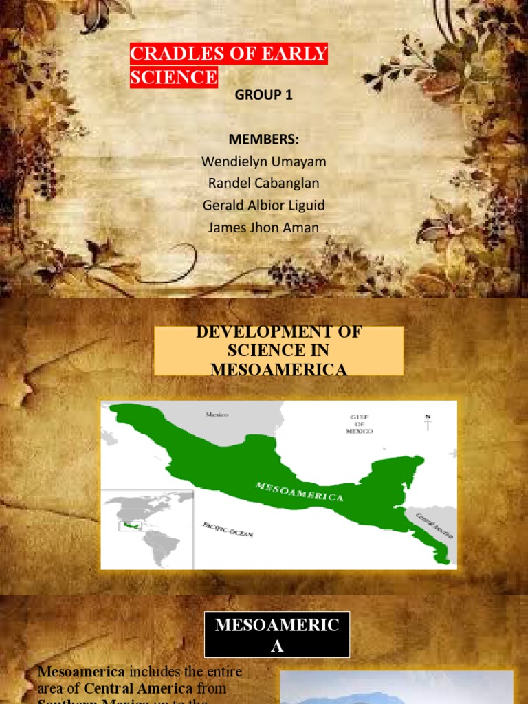 CRADLESOFEARLYSCIENCE Presentation PDF Science Science Education