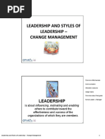 Factsheet - Change Management CIPD | PDF | Change Management ...