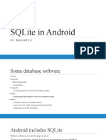 SQLite in Android