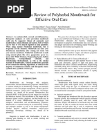 A Symphonytic Review of Polyherbal Mouthwash For Efficitive Oral Care