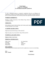 2nd Accountant CV Format