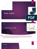 Box type solar cooker guide