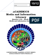 Media and Information Literacy: Academics